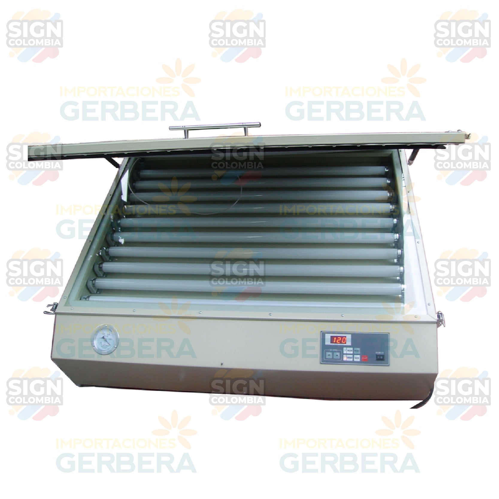 Unidad de exposición de 110V / 220V 450W UV de 22 "x 34" - SIGN COLOMBIA Plotter de corte